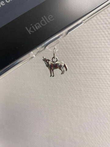 Charm anti-poussiere - Loup