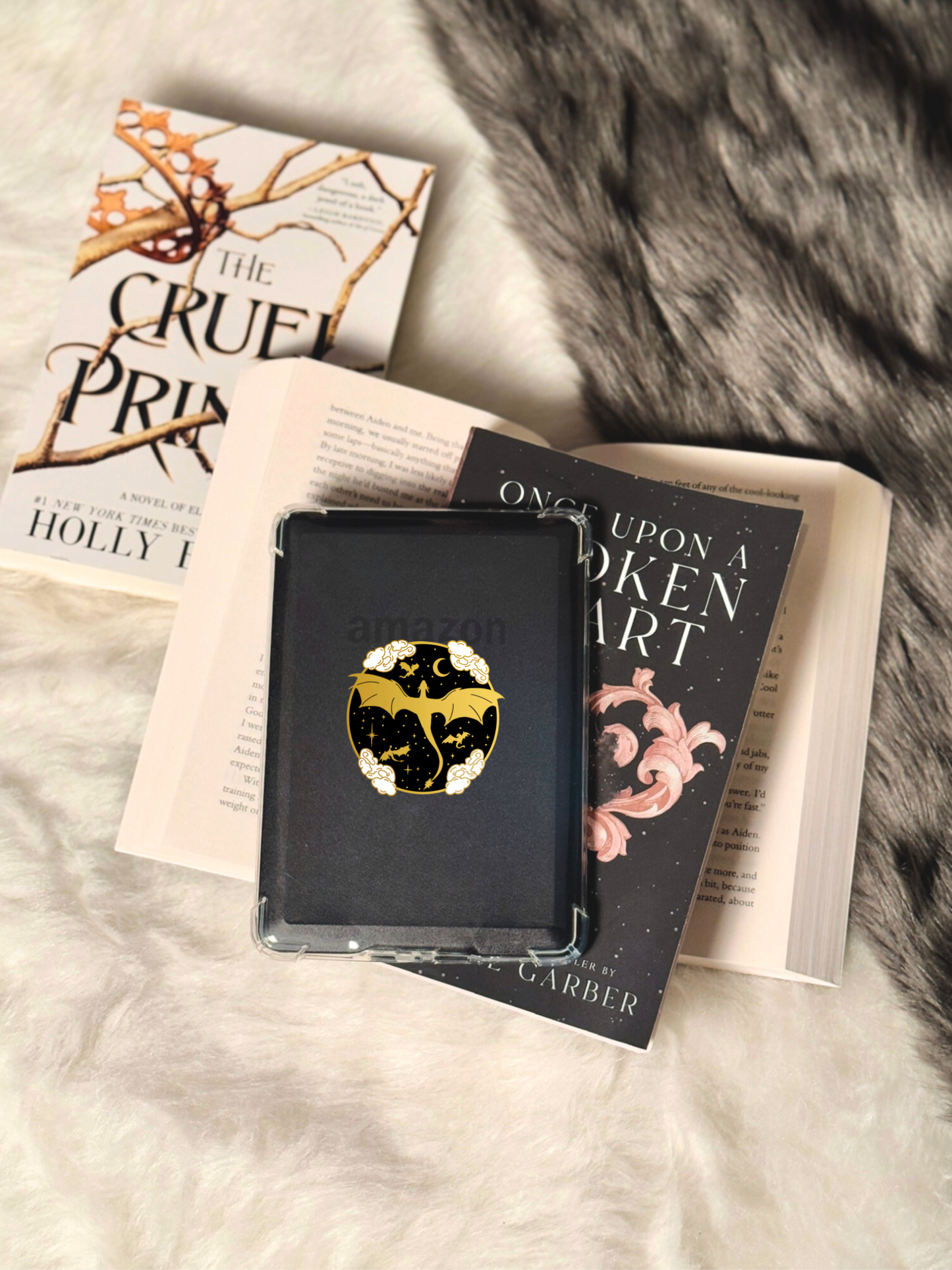 Grip de Liseuse – Dragon & Nuages PRECOMMANDE