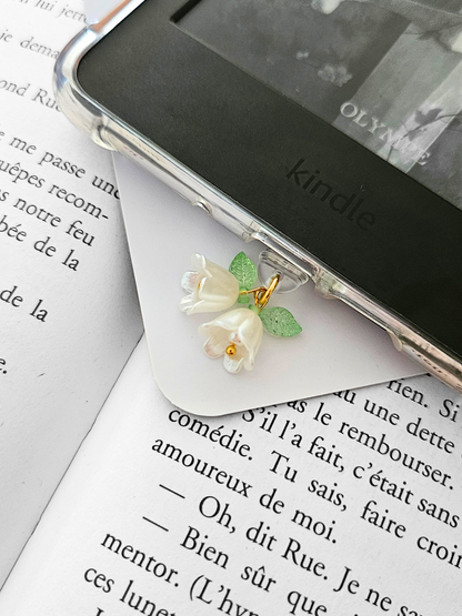 Charm - Fleurs blanches