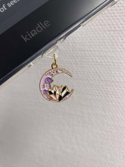 Charm anti-poussière - Lune Précieuse