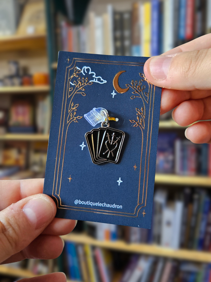 Charm - Cartes noires de tarot