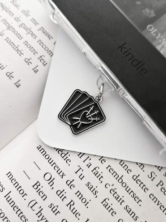 Charm - Cartes noires de tarot
