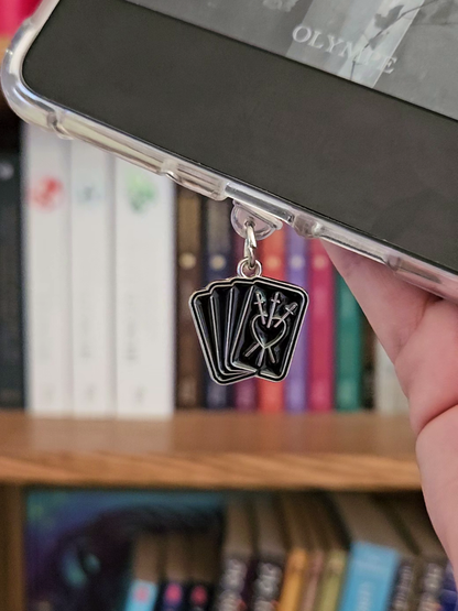 Charm - Cartes noires de tarot
