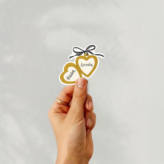 Stickers Cœur - Thriller Reader