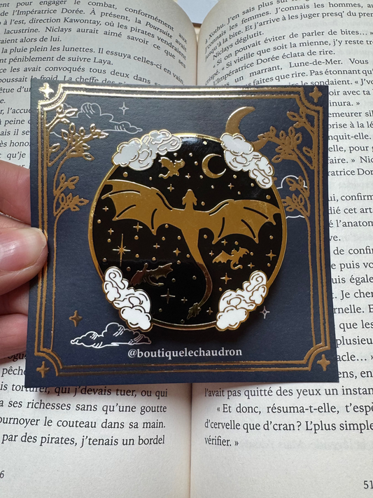 Grip de Liseuse – Dragon & Nuages