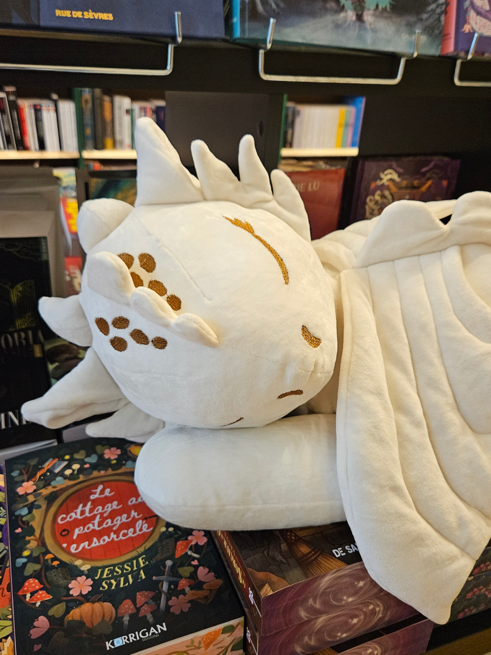 Peluche - Dragon Lunaire (écru)
